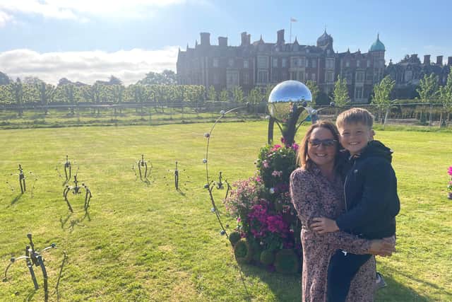 They were last year commissioned by the King’s Sandringham Estate to make metal crowns for the topiary lawn by the house, which Mrs Osborne said was a “massive thing for us”.