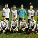 The Donegal League team before the game against Inishowen League.