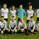The Donegal League team before the game against Inishowen League.