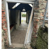 damage at Castlebellingham Church