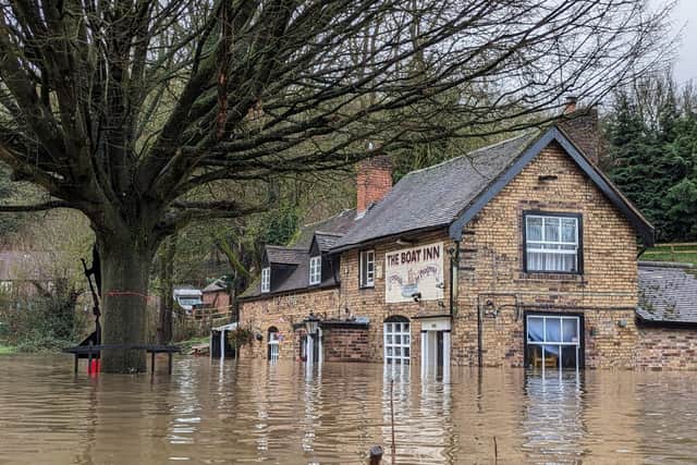 “We saw a horrendous flood three years ago and that was bad, and this is not far off it.