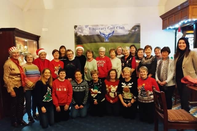 A presentation of outstanding prizes took place in the golf club on Wednesday, December 20. Well done to all the prize winners and thank you to our Lady Captain Aoife and committee for the lovely mince pies.