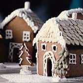 A tasty gingerbread house