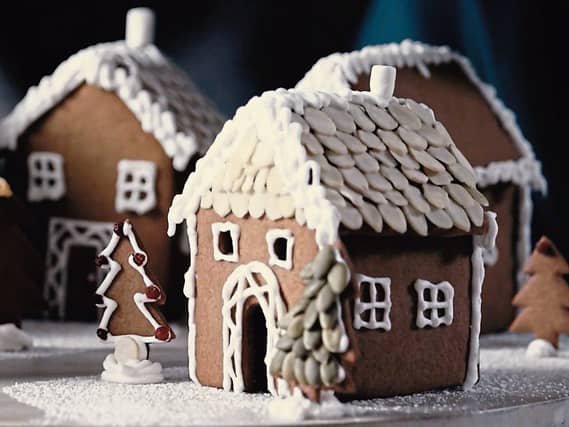 A tasty gingerbread house