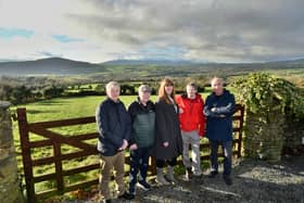 Mary Cody with Jimmy, Frank and Richard Walsh and Pat O’Gorman in Tullahought