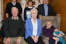 107 year old Eileen is pictured with members of her family. Pic: Rose Mannion.