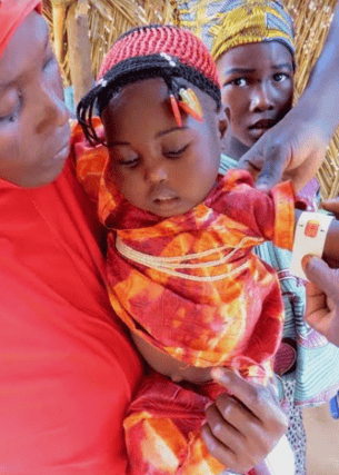 Zanadiya on the road to recovery thanks to Concern.