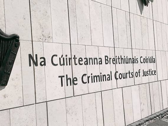 The trial is being heard at the Criminal Courts of Justice