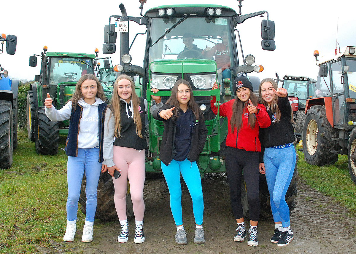Huge turnout for 2023 Knock Tractor Run
