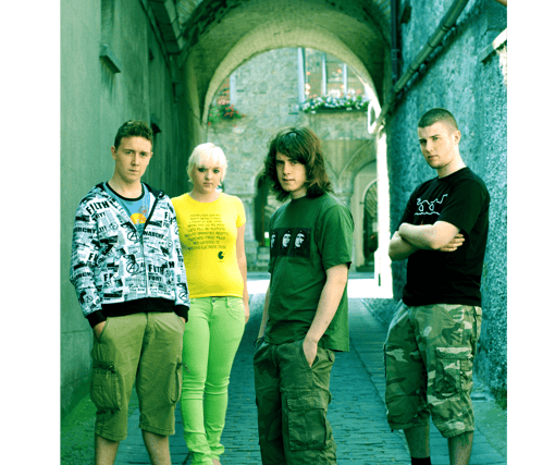 Local band Terratoria captured by the late Ross Costigan