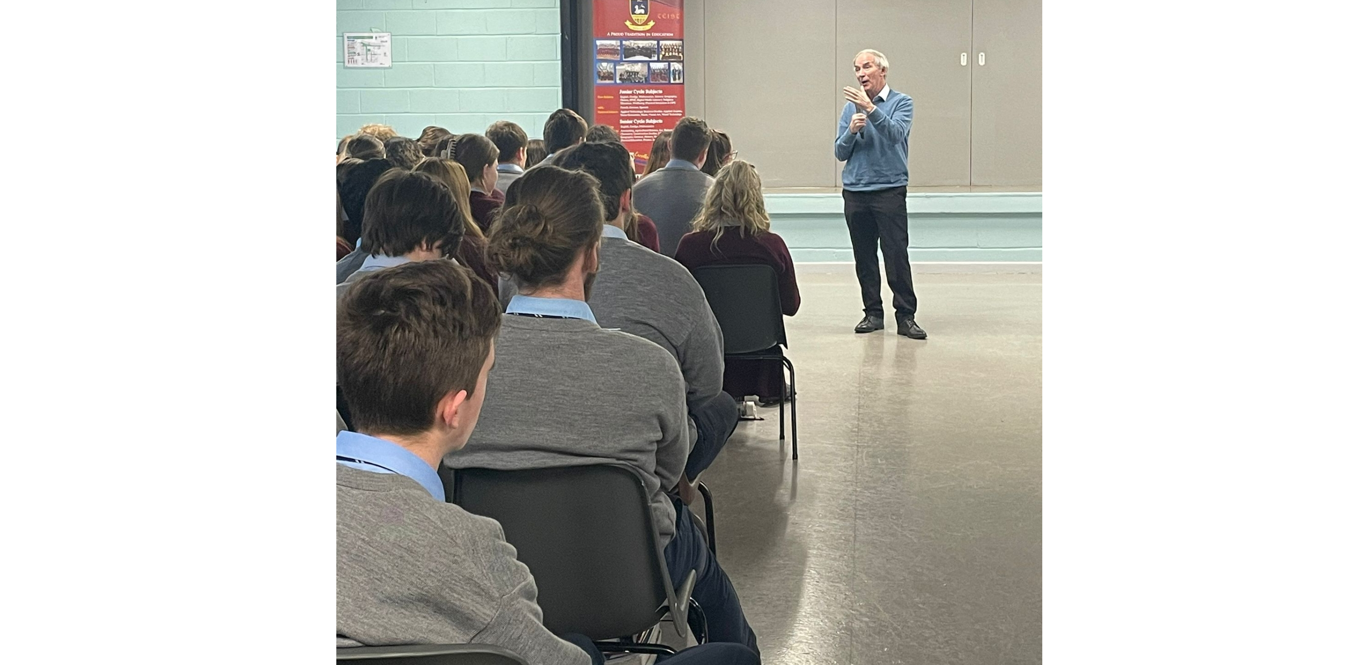 Former governor of Mountjoy Prison gives seminar at Tipperary school