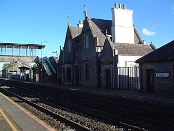 Sallns train station