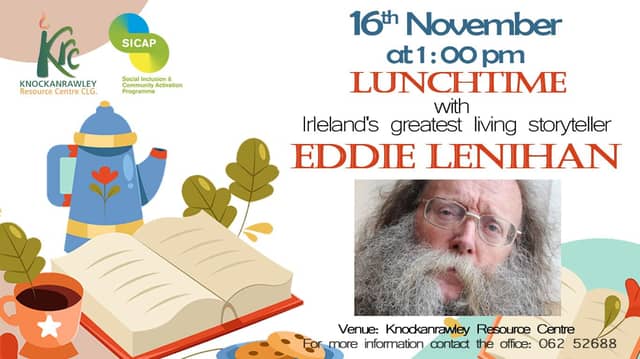 The event takes place this Thursday at 1pm