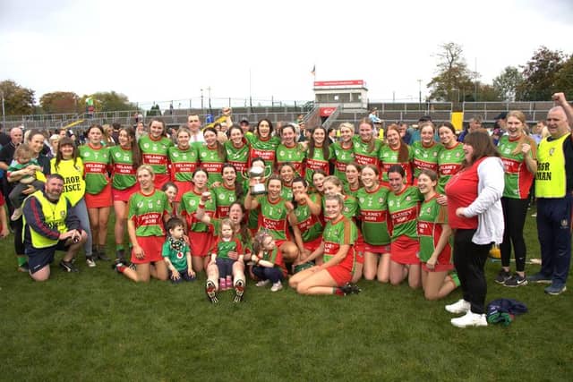 The Birr team pictured after their county final success.