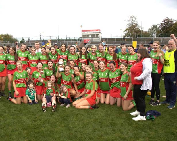 The Birr team pictured after their county final success.