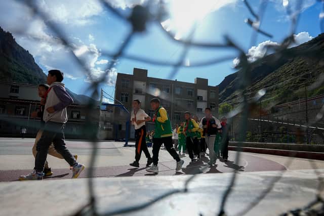 “The claim that Tibetan children are forced to go to boarding schools is deliberate smearing with an ulterior motive,” he said at a news conference to release an official report on the Communist Party’s policies in Tibet.