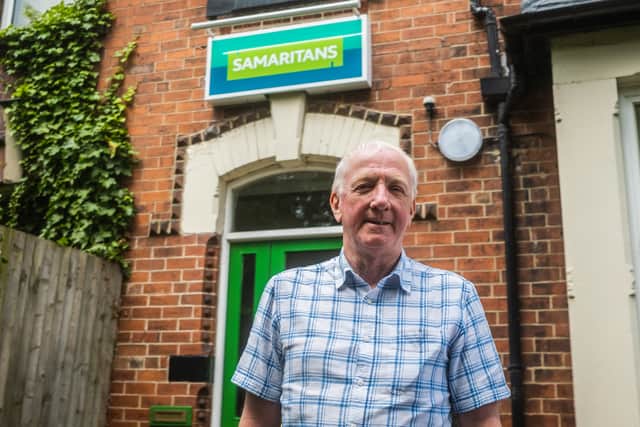 He said the focus now is on continuing to “be there for everyone, 24 hours a day, 365 days a year in whatever way that works best for them” as he thanked volunteers and those who donate to “keep our services going”.