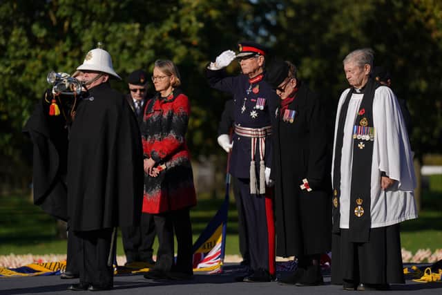 Veteran ‘humbled’ as largest field of remembrance opened by Royal ...