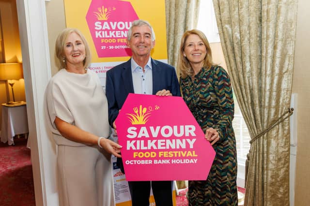 Fiona Deegan, Kilkenny County Council, Ger Mullally Savour Kilkenny Chairperson & Marian Flannery, Savour Kilkenny Festival Director