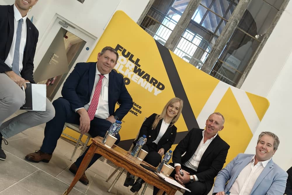 Kieran Cuddihy, Lar Power, Mary Fitzgerald, Michael Brannigan and Edward Hayden