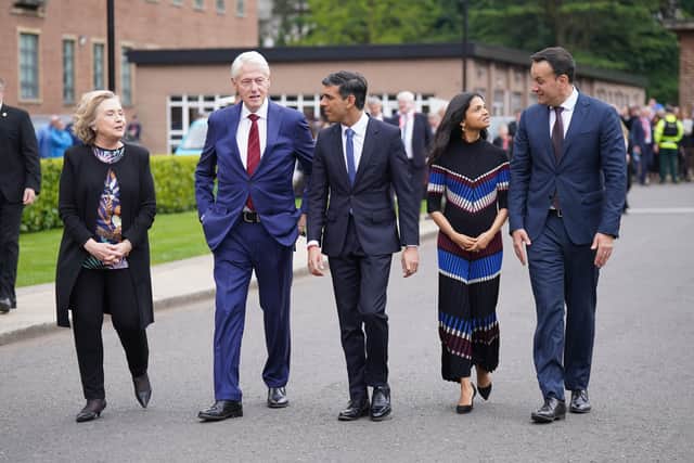 Mr Kennedy also hailed the conference held at the university in April to mark the 25th anniversary of the Belfast Agreement peace deal, at which he said so many recognised the “extraordinary potential, opportunity, history and future of the people of Northern Ireland”.