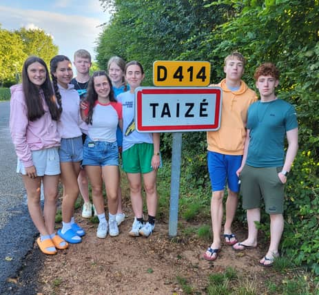 The group from Ossory Youth in Taizé in June