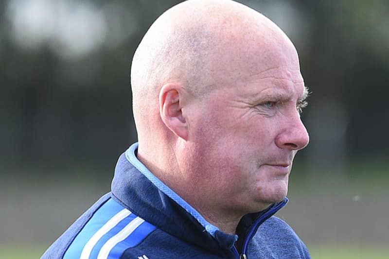 Ardee St Mary’s manager Cathal Murray. All Pics: Arthur Kinahan