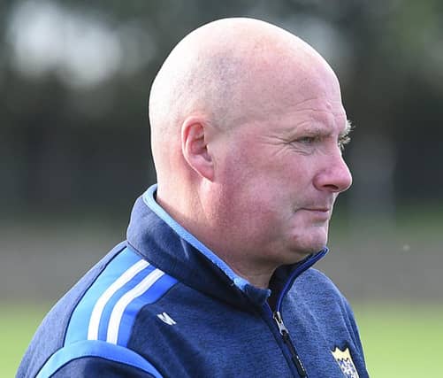 Ardee St Mary’s manager Cathal Murray. All Pics: Arthur Kinahan