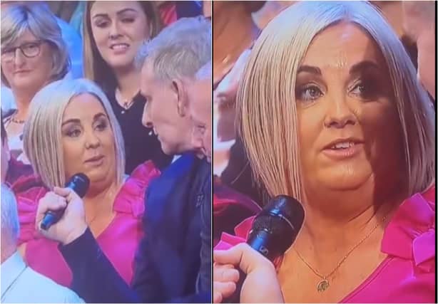 Carlow woman who saved mother's life is surprised on RTE Late Late
