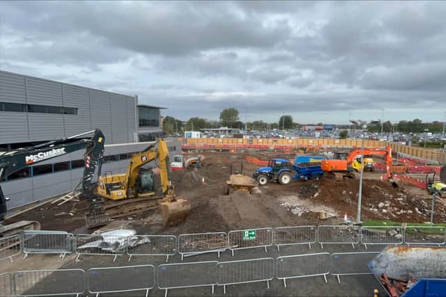 Phase one of the programme is currently under way, with the construction of a new security building adjacent to the current terminal building.