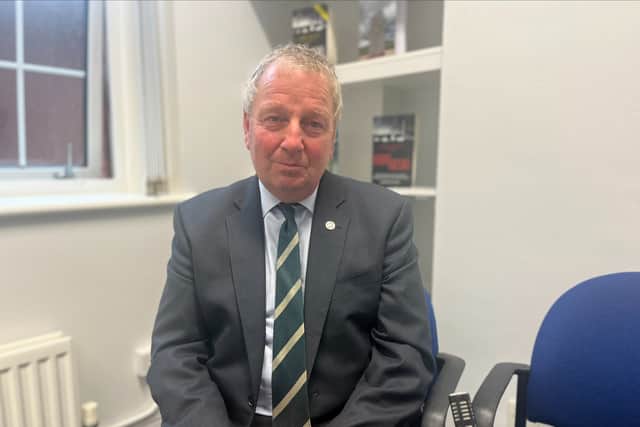 “So in England, a hospital will have a veteran’s liaison system, which has all been put in place. We don’t have that here.”