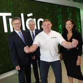Irish rugby international Tadhg Furlong with John Murphy, Chairman, Tirlán, Jim Bergin, CEO, Tirlán and Nicola O’Connell, Head of Commercial, Tirlán
