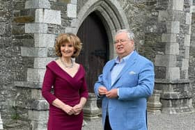 Adi Roche with Joe Duffy