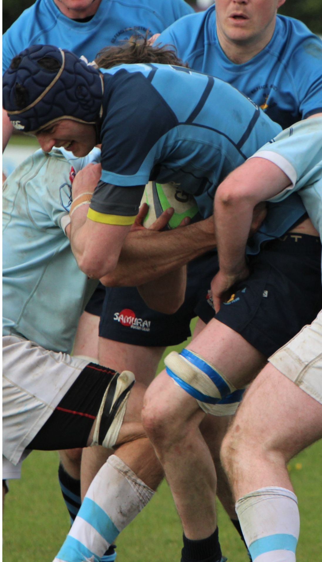 Kilfeacle and District’s Brian Barlow making the hard yards against Limerick side St Mary’s at Corbally on Sunday last