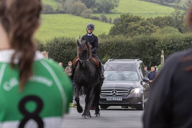 Fr Hughes said that Ronan followed in his father’s footsteps in their many shared interests. “Lorries, cars quads were all important to him, as well as a horse,” he said, adding that Ronan spent a lot of time around the family’s car wash and chip van and could chat to anyone. 