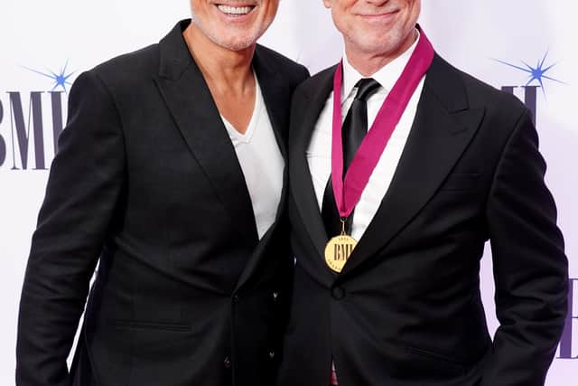 On Monday night, he was presented with the BMI Icon award at a ceremony in central London for his contribution to music.