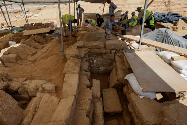 Archaeologists find largest cemetery discovered in Gaza and rare lead ...