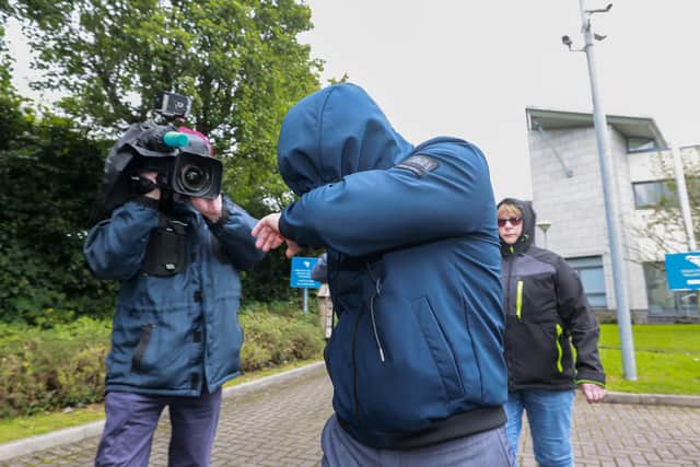 He was charged with three counts in relation to failing to stop, failing to render assistance, and failure to keep a vehicle near the scene of a collision.