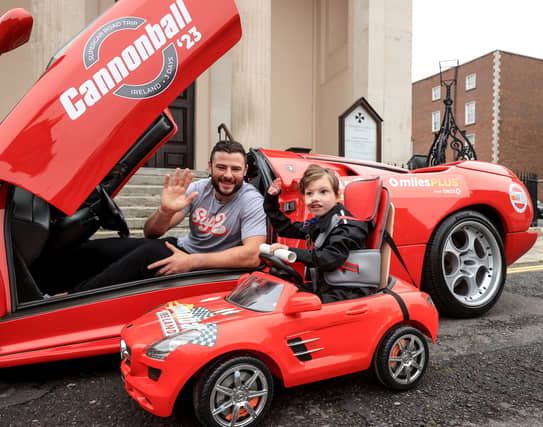Record number of Lamborghinis ever in Ireland coming to Moneygall for this year's event