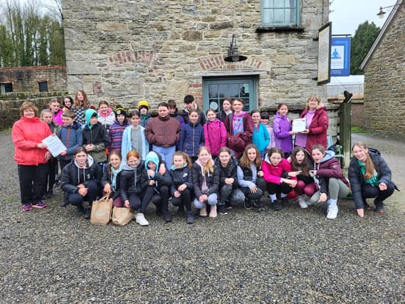 Johnswell Youth Club members and leaders at Castlecomer Discovery Park