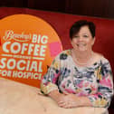 Coffee morning superhost Ursula McKeogh at the launch of Bewley’s Big Coffee Morning Social for Hospice | PICTURE: Conor McCabe