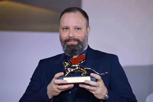 Receiving the award, director Yorgos Lanthimos said the film would not exist without Stone, who was also a producer but was not on the Lido for the festival.