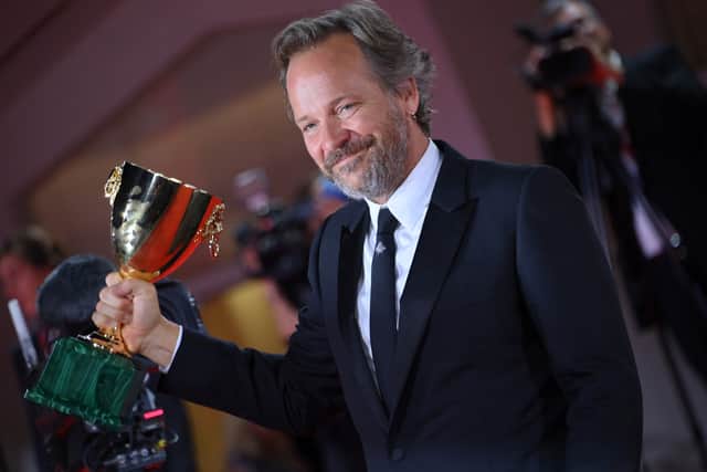Peter Sarsgaard won best actor for Memory, in which he co-stars with Jessica Chastain in a film about high schoolers reuniting.