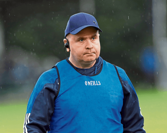 Paul Lynch (Mullahoran), the manager of St Mary's Granard senior football squad Photo: Syl Healy