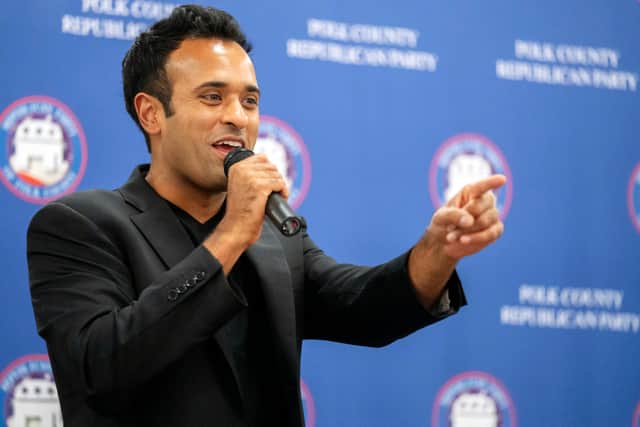 The communication says the rapper is “objecting to the Vivek Ramaswamy campaign’s use of Eminem’s musical compositions”.