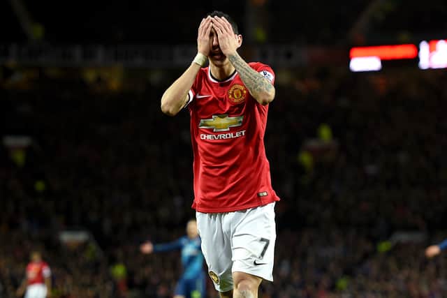 Di Maria, brought in by the club’s new Dutch boss Louis van Gaal, arrived at United fresh from helping his old club Real Madrid seal their 10th European title the season before.