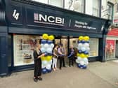 Billy Shanahan cutting the ribbon on opening day