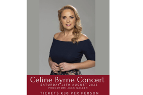 Celine Byrne will perform in concert at Hotel Minella in Clonmel on Saturday August 12