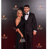 Aaron Gillane and Róisín Ambrose at the PwC All-Stars Awards 2022 at the Convention Centre in Dublin. PICTURE|Sportsfile