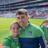 Aaron Gillane shared this photo with partner Róisín Ambrose in Croke Park I PICTURE: Instagram